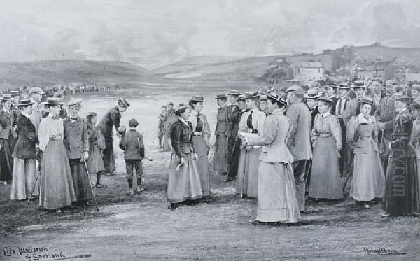 Ladies Championship Gullane 1898 - view 1