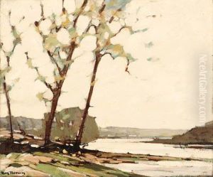 Trees By The River by Roy H. Brown