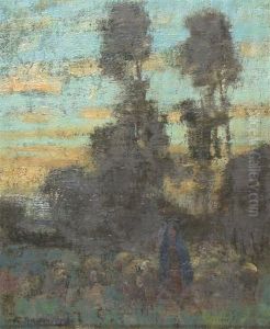 The Little Shepherdess by Thomas Austen Brown
