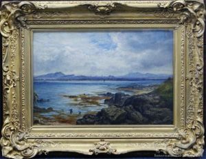 Edinburgh From Burntisland by William Beattie Brown