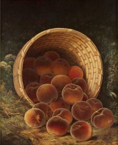 Peaches In A Basket
