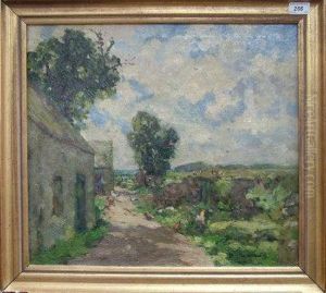 Coastal Farmstead. by William Todd Brown