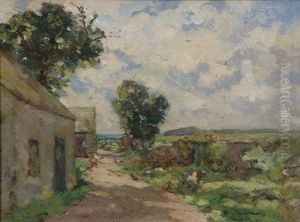 Cornish Farmstead. by William Todd Brown