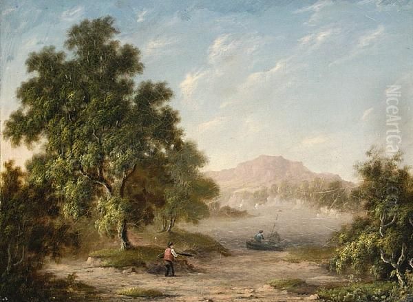 A Pair Of River Landscapes - view 1