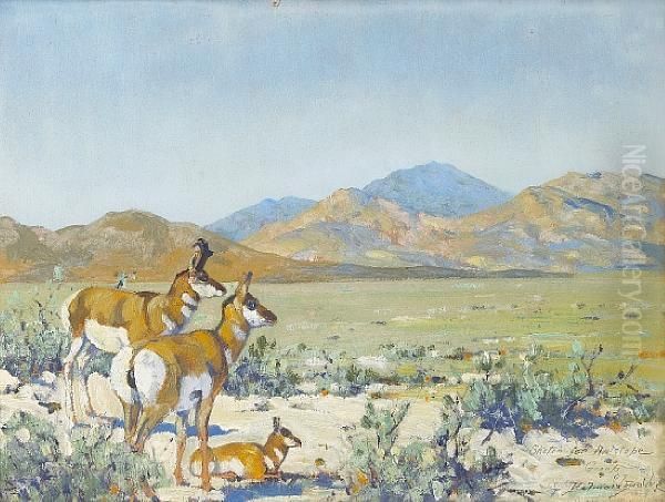 Sketch For Antelope Group - view 1