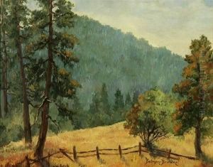 Autumn Landscape by Belmore Browne