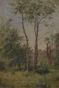 Stand Of Trees by Charles Francis Browne