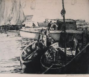 Fishing Boats by George Elmer Browne