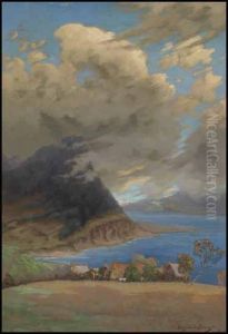 Gaspe Landscape by Joseph Archibald Browne