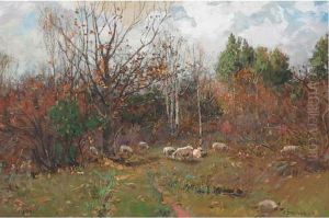Old Road, Late Autumn by Peleg Franklin Brownell