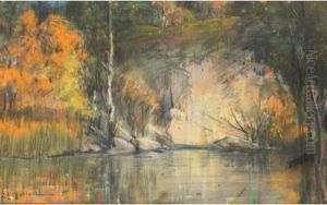 Forest Reflections by Peleg Franklin Brownell