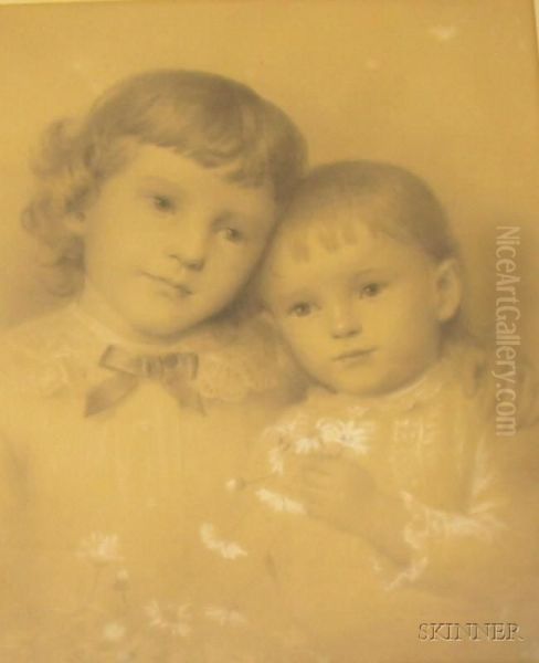 Portrait Of Two Children - view 1