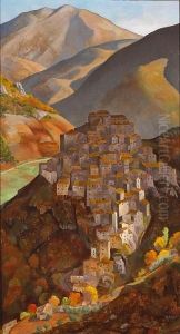 Anticoli Corrado, Italy by Edward Bruce