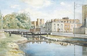 Leeson Bridge, Grand Canal by Patrick Henry Bruce