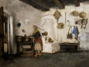 Konyhaban by Miksa Bruck