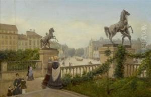 View Of The Linden With The Berlin Stadtschloss