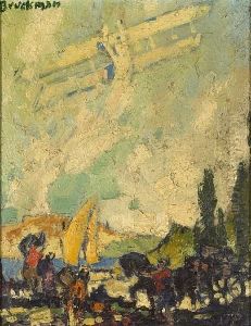 Biplane Overhead