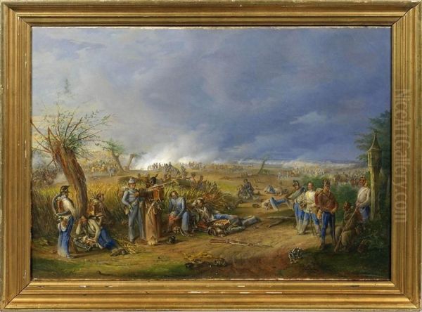 Schlacht Aus Dem Ersten Schleswig-holsteinischen Krieg 1848-1851 - view 1