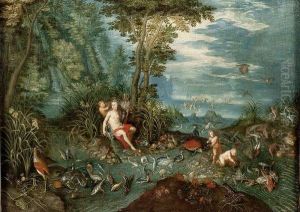 Allegorie De L'eau by Jan The Elder Brueghel
