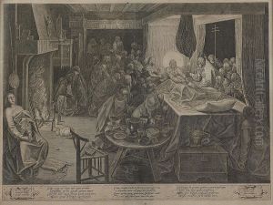 The Death Of The Virgin by Pieter The Elder Brueghel
