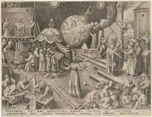 Temperantia, From: The Seven Virtues by Pieter III Brueghel