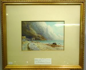 Fjordlandskap. Ca by George Robert Bruenech