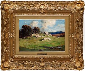 A Stony Hillside by George Matthew Bruestle