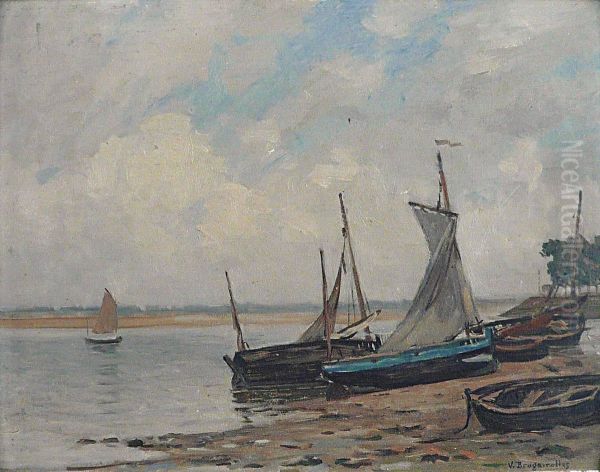 Bateaux Sur La Greve - view 1