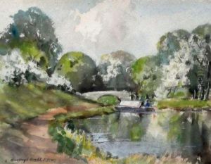 The Grand Union Canal At Watford The Grand Union Canal At Watford