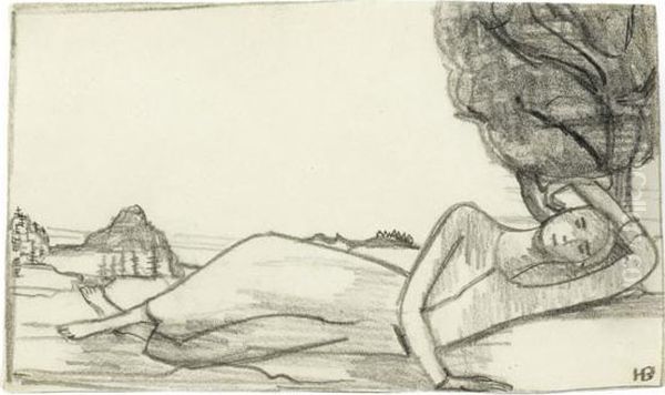 Reclining Female Nude - view 1