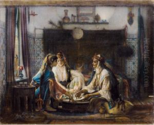 La Diseuse De Bonne Aventure by Guillaume Charles Le Brun