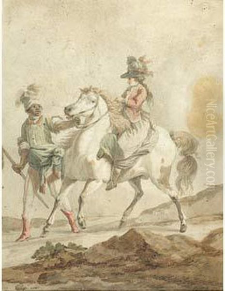 Cavaliere Et Son Page Noir - view 1