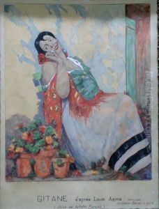 Gitane D'apres Louis Azema by Gaston Brun
