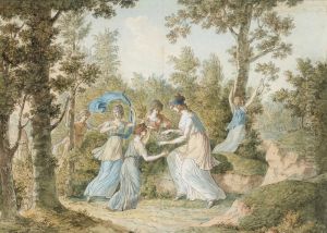 Le Nid D'amours by Louis-Auguste Brun