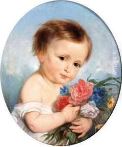 Fillette Aux Fleurs thumbnail