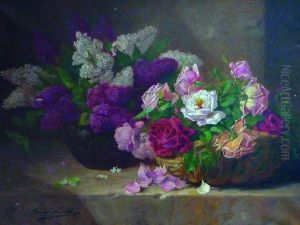 Paire De Natures Mortes by Alphonse de Neuville