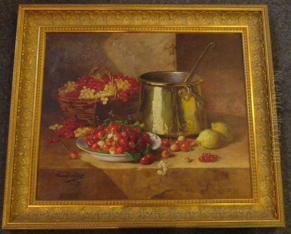 Nature Morte Aux Cerises Et Aux Groseilles - view 1