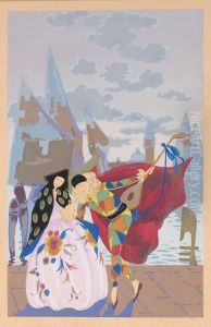 Arlecchino E Colombina by Umberto Brunelleschi