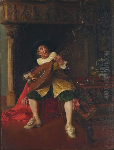 Lute Player - view 1