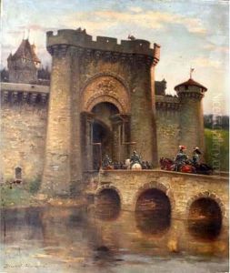 L'entree Dans La Forteresse Medievale