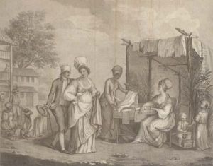 The Linen Market, At St Domingo, By Brown The Linen Market, At St Domingo, By Brown