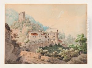 Chateau Des Environs De Munich" by Alois Brunner