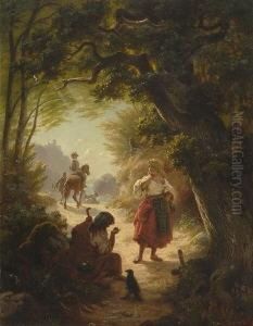 Wahrsagerin Und Sudlandische
Tanzerin by Hans Brunner