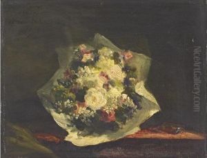 Bouquet De Fleurs by Henri Emile Brunner-Lacoste