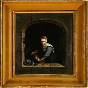 A Marine, Two Classical Sceneries And A Servant A Marine, Two Classical Sceneries And A Servant