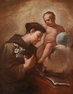 Der Hl. Antonius Von Padua Und Das Christuskind