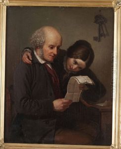 Lasestunden by Gustaf Brusewitz
