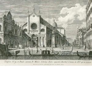 Campo Santi Giovanni E Paolo (da Canaletto) by Giovan Battista Brustolon