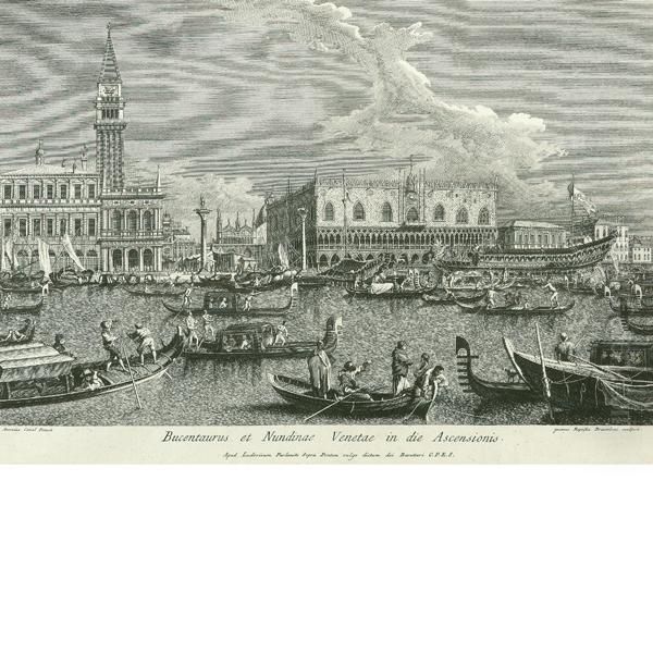 Il Bucintoro Il Giorno Dellascensione (da Canaletto) - view 1