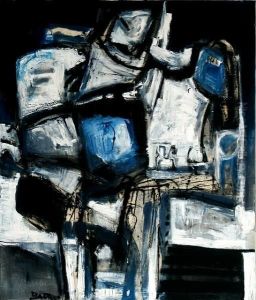 Composition. Signed Bruun by Sven Bruun